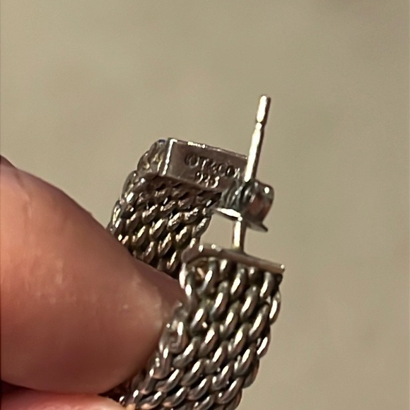 Tiffany & Co. Silver Earrings - Picture 3 of 8